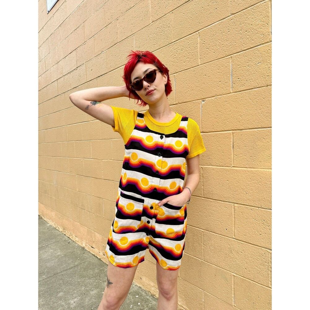 Nooworks Chloe Dress in Circa Linen Size Small - Made in USA - Picture 2 of 6